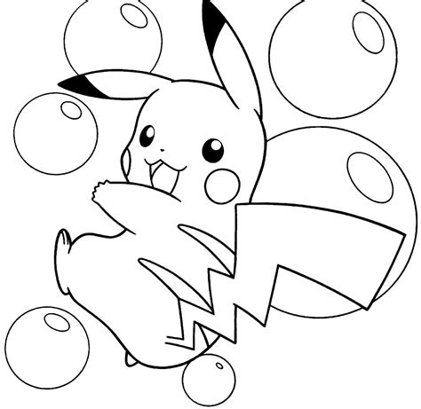 60 Desenhos De Pikachu Para Imprimir E Colorir Como Fazer Em Casa