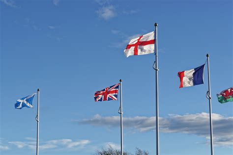 Flags Blowing In The Wind Free Stock Photo Public Domain Pictures