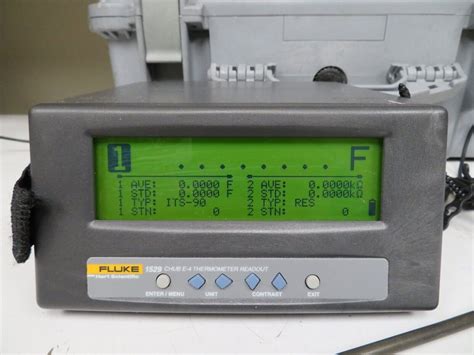 Fluke R Chub E Reference Thermometer Readout Channel W