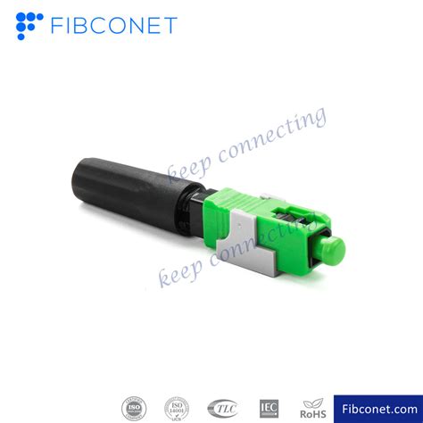 Ftth Sc Apc Quick Optical Connector Field Assembly Fast Connector