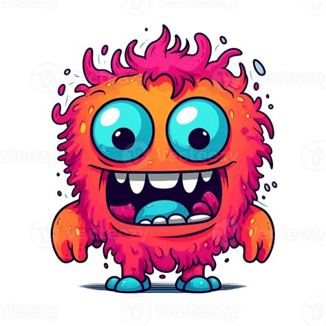 Cute Doodle Monster Clipart 27251076 Png