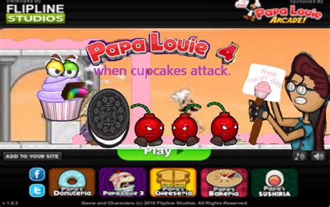 Papa Louie 4 When Cupcakes Attack By Key445 On Deviantart