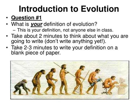 Ppt Introduction To Evolution Powerpoint Presentation Free Download