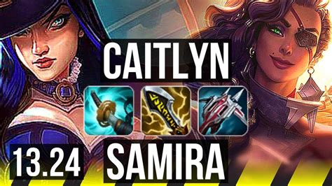 CAITLYN Thresh Vs SAMIRA Leona ADC Comeback Legendary KR