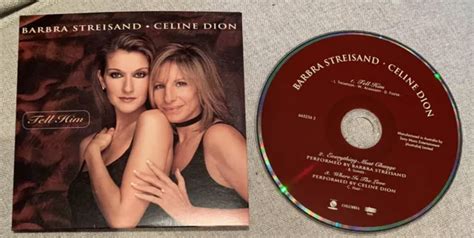 CELINE DION Barbra Streisand Tell Him Australian Cd Single EUR 60 73