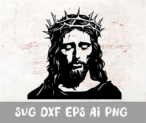 Jesus Svg Religious Svg Faith Svg Dxf Ai Png Cricut Clipart