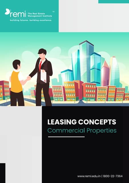 Leasing Commercial Real Estate Final Owners 1 5 Copy Ppt