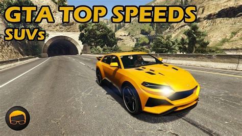 Fastest Suvs In Gta Online