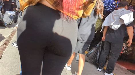 Latina With See Thru Leggings VTL Big Culo Spandex Leggings Yoga Pants Forum