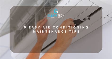 5 Easy Air Conditioning Maintenance Tips