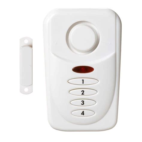 Doberman Security Home Security Wireless Door Alarm With Remote Se 0119 The Home Depot