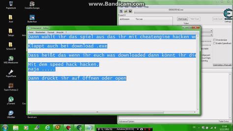 How To Use Cheat Engine Wie Man Cheat Engine Benutzt Speedhack YouTube