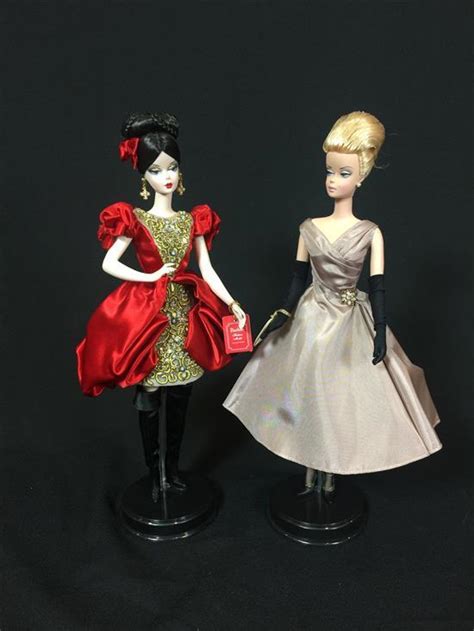 Lot 2 SILKSTONE BARBIE DOLLS INCLUDING BFC 2006 HIGH TEA AND