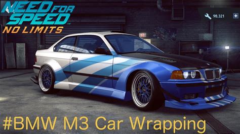 BMW E36 M3 Car Wrapping Need For Speed No Limits IOS Gameplay