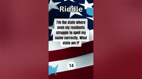 United States Of Riddles Crack The Code With This American Challenge 🌎🤓 Riddle Riddles