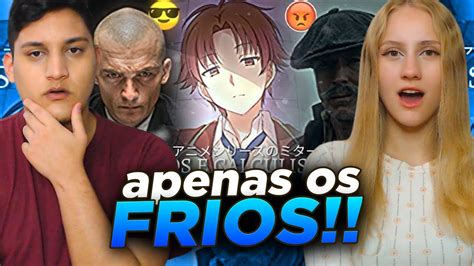 REACT EM CASAL AS FRIAS E CALCULISTAS MITAGENS EM SÉRIES FILMES