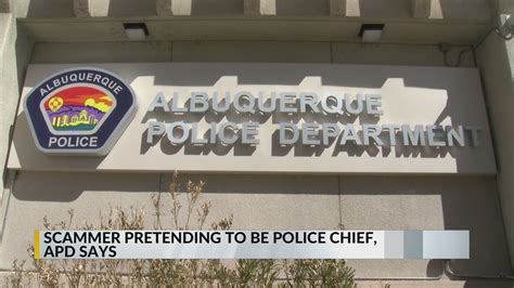 Albuquerque Police Warns About Scammer Impersonating Chief Harold Medina Krqe News 13