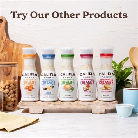 Califia Farms Cookie Butter Dairy Free Almond Milk Coffee Creamer