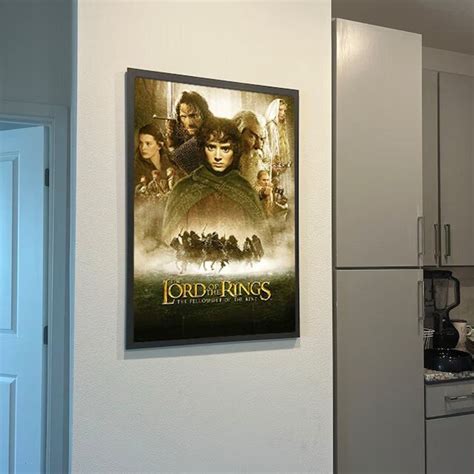 Lord of the Rings Movie Poster Lord of the Rings Art Poster - Etsy