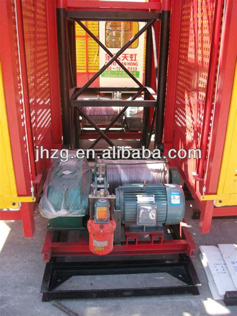 Ss With Emergency Stop Function Material Hoist High Quality