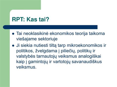 Ppt Racionalaus Pasirinkimo Teorija Rpt Powerpoint Presentation