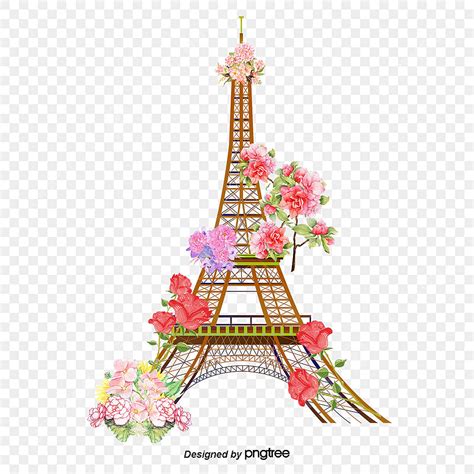 Torre Eiffel Desenho Colorido - Torre Eiffel Desenho Colorido - FDPLEARN