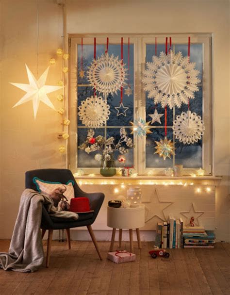 Originelle Und Festliche Fensterdeko Zu Weihnachten Und Diy