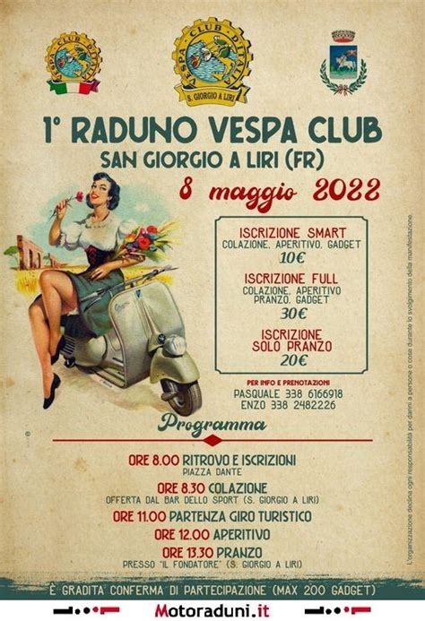 1 RADUNO VESPA CLUB SAN GIORGIO A LIRI 2022 Motoraduno San Giorgio