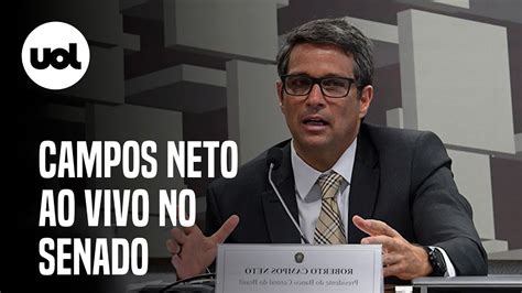 Campos Neto Ao Vivo Presidente Do BC Fala Sobre Taxa De Juros Em