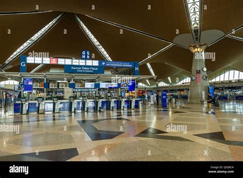 Kuala Lumpur International Airport Klia Departures Check In Desks