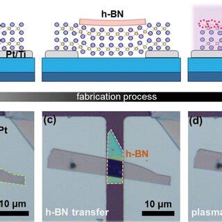 A Schematics Of The Device Fabrication Process Optical Microscope