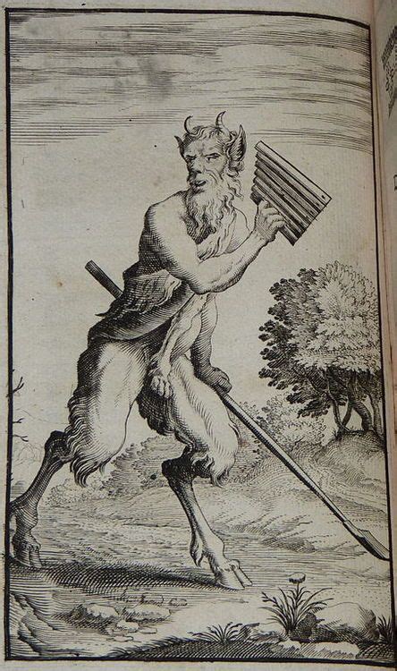 Art By Jean Baudoin 1685 Satyr Mythological Creatures Faun Satyr