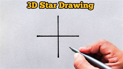 How To Draw 3D Star From Easy Star Drawing For Beginners Star