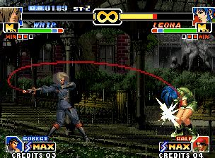 Screenshot Of The King Of Fighters Millennium Battle Neo Geo