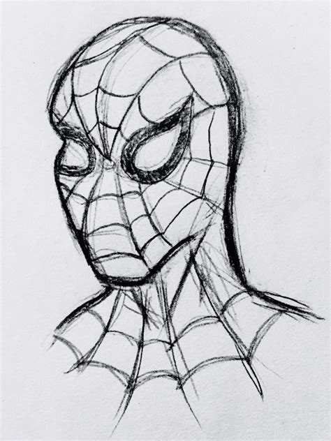 Spider Man Sketch Avengers Comic Books Avengers Comics Painting Art