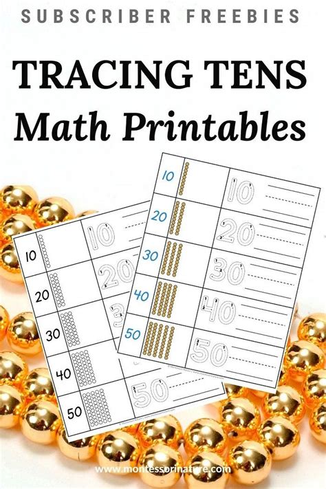 Number Tracing and Formation Activity – Free Math Printable | Math ...