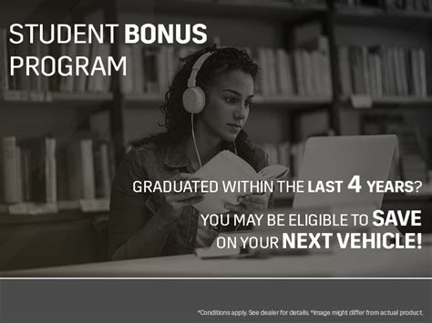 Student Bonus Program Barry Cullen Chevrolet