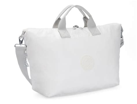 kipling Kala Medium Tote White Metal Origin | Buy bags, purses & accessories online | modeherz