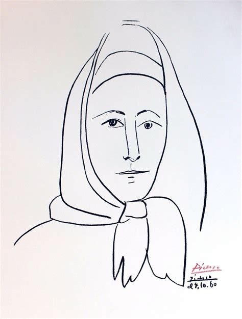 Pablo Picasso Lithograph Hand Signed L Espagnole Spanish Etsy