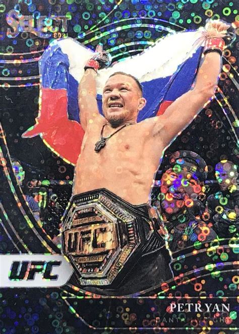 Petr Yan 2021 Select UFC 252 Octagonside Black Disco 1 RAW Price