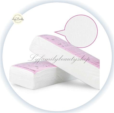 Depilatory Wax Strip Paper 100pcs Per Pack Lazada PH