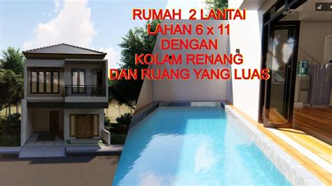 Terbaru 11 Desain Rumah Minimalis 2 Lantai Kolam Renang Motif Minimalis