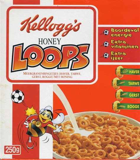 Honey Loops 2001 Kellogg S Benelux Cereal Box Cereal Cardboard Crafts