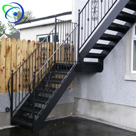 Outside Galvanized Steel Staircaseexterior Metal Stairs Outdoor