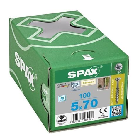 Vis Torx T Te Frais E Autoforeuse X Spax Cut Inox A Fa Ade