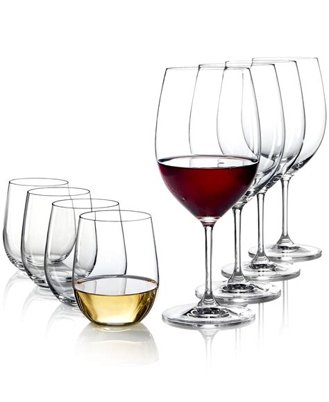 Riedel Vinum Cabernet And O Chardonnay Wine Glasses 8 Piece Value Set Chardonnay Wine