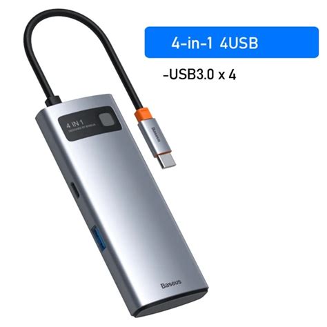 HUB USB C Baseus 4 En 1 Michollo