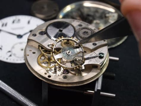 Vintage Watch Mechanism Stock Image Image Of Minutes 270401465