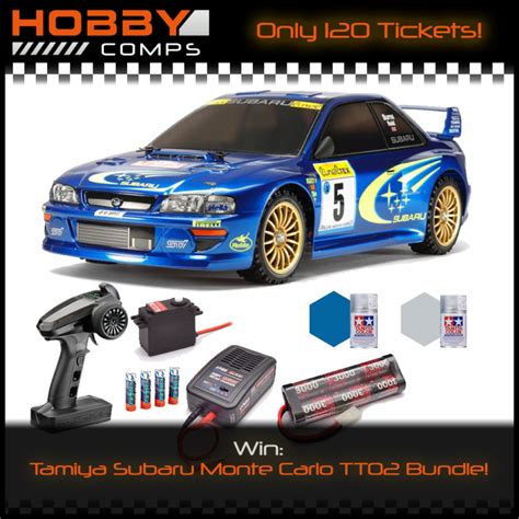 Tamiya Subaru Impreza Monte Carlo Tt Bundle Hobby Comps