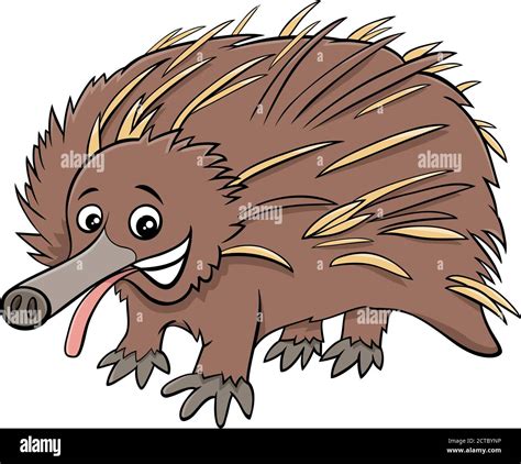 Echidna tongue Stock Vector Images - Alamy